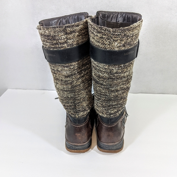 Merrell boots mid calf hiking outdoor - Picture 5 of 7